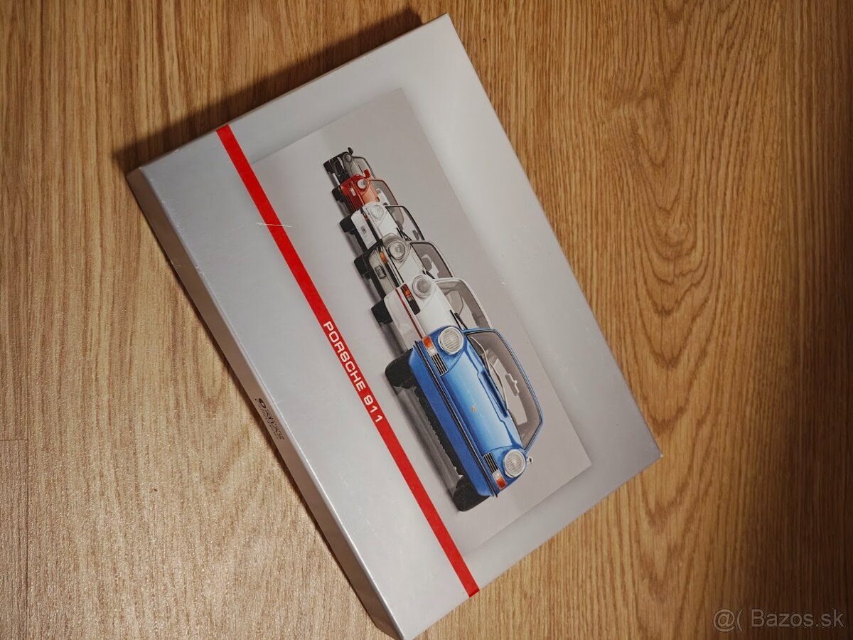 Porsche kolekcia Atlas - komplet 25ks, DVD, pohladnice, plag - 3