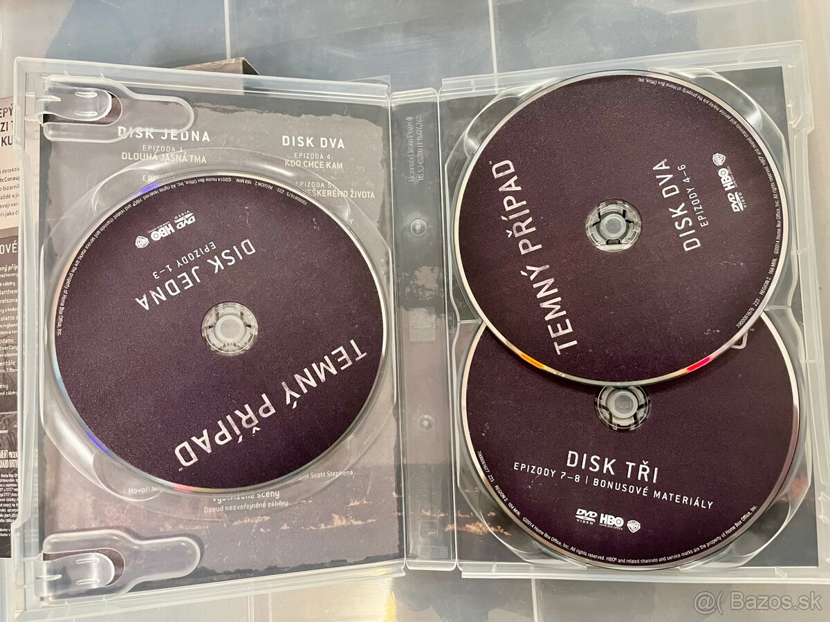 Temný prípad - True detective S01 3xDVD - 3