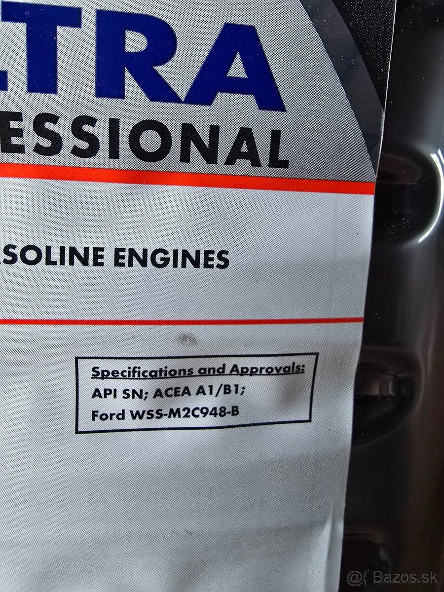 Olej Shell 5w20 20litrov, - 3