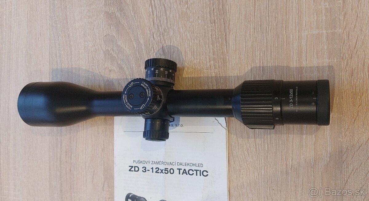 Meopta zd 3-12x50 tactic - 3
