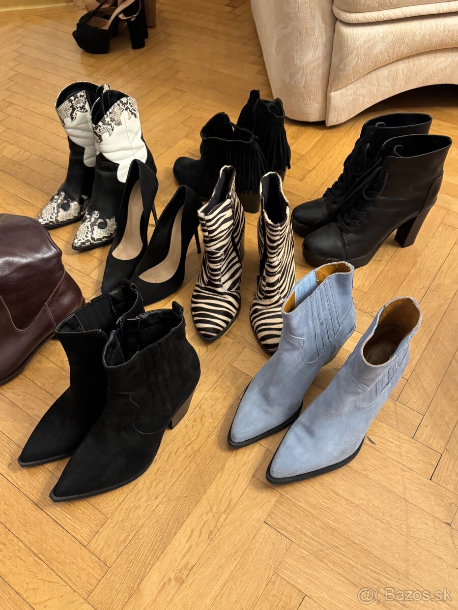 Set dámske čižmy a poltopánky - 3