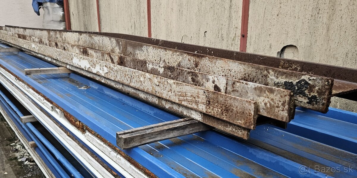 Predám železný nosník, šínu, ičko 6.2m - 3