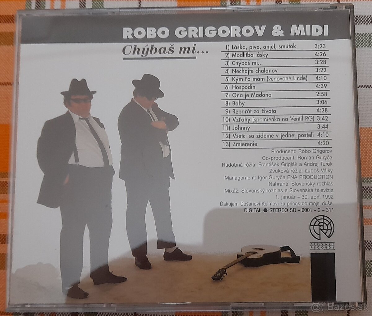 CD ROBO GRIGOROV MIDI - CHYBAS MI 1992 - 3