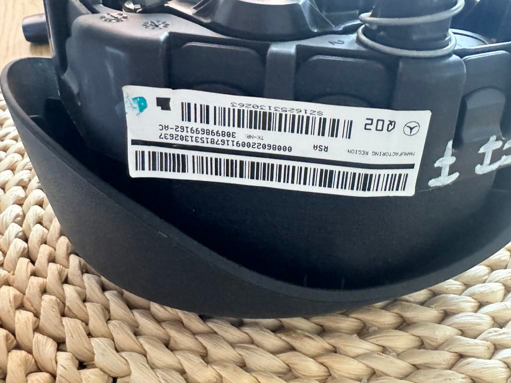 mercedes C airbag w205 2014+ - 3