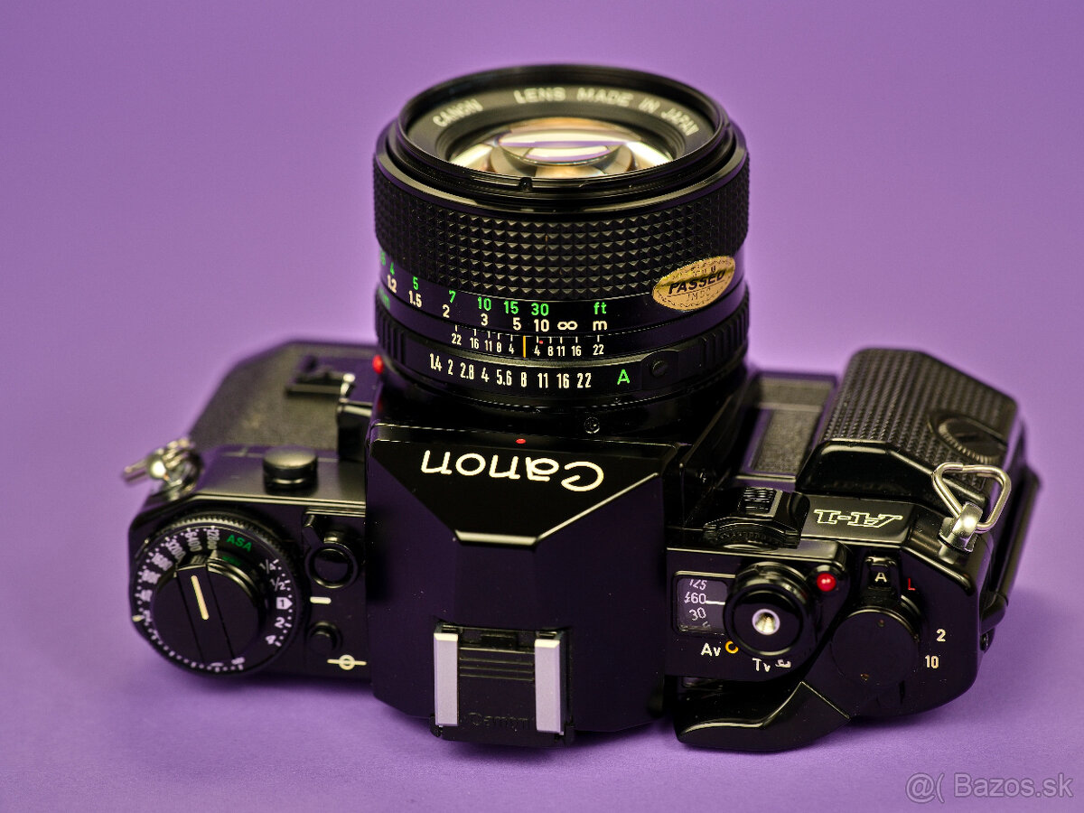 Canon A1. FD 1:1.4/50mm - 3