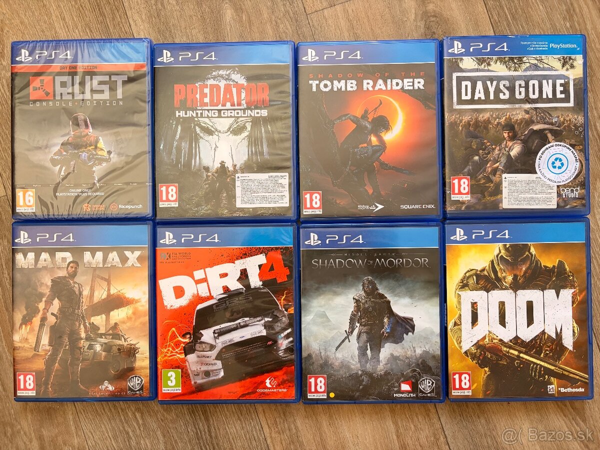 Predám hry na Playstation 4 PS4 - 3