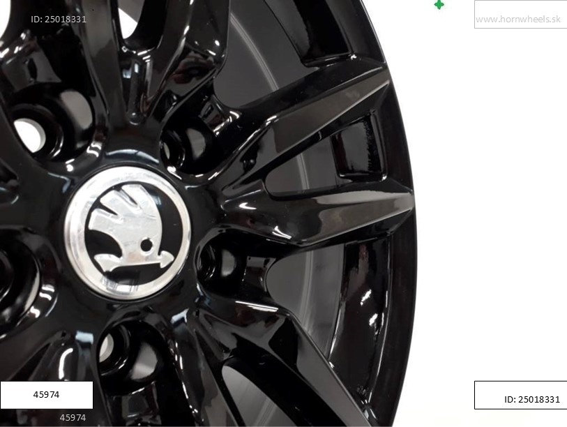 Škoda Superb, Octavia alu disky 7j 5x112 R17 ET45 Vw 1253 - 3