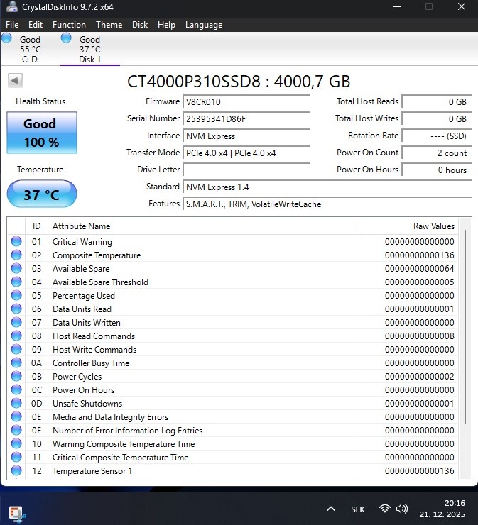 Crucial P310 4TB - 3