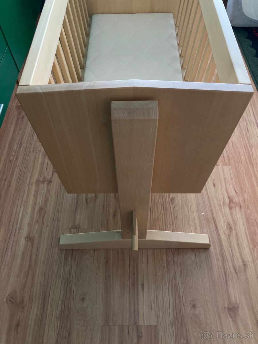 Detská drevená kolíska - 3