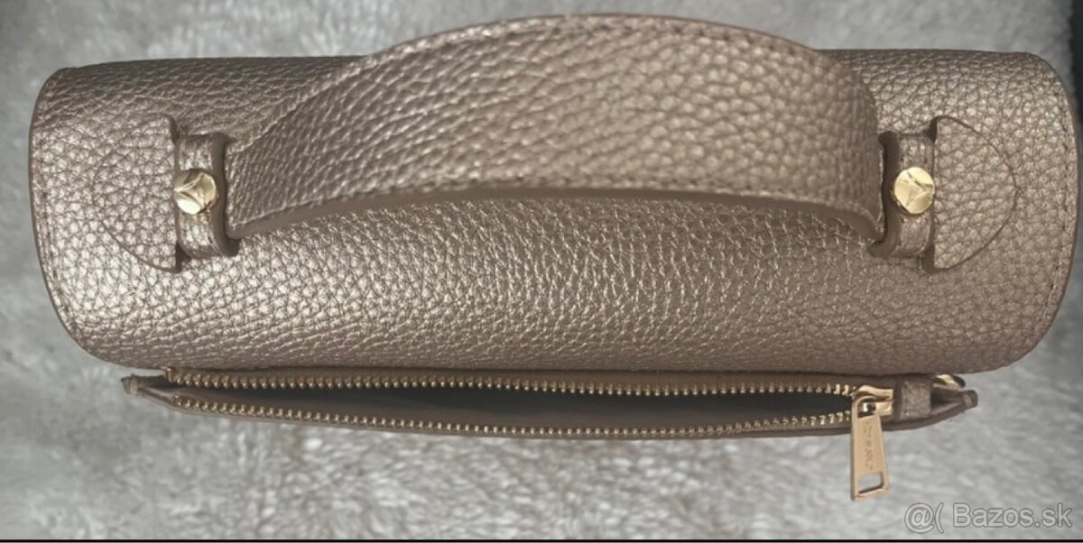 Kožená kabelka 22/14x16x6cm - 3