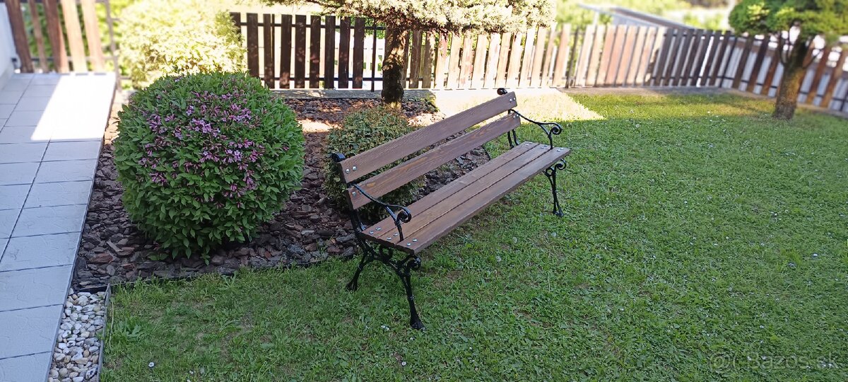Záhradná lavička - 3
