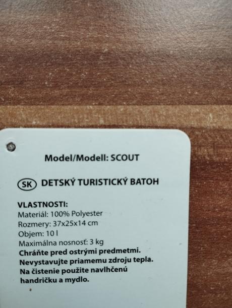 Batoh turistický pre slečnu - bez poškodené - 3