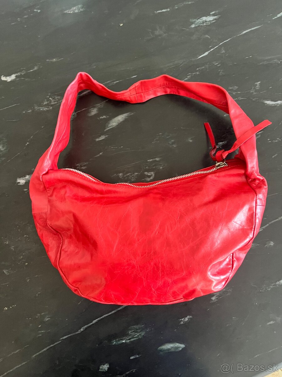 Kožená kabelka do ruky,nenosená,9€ - 3