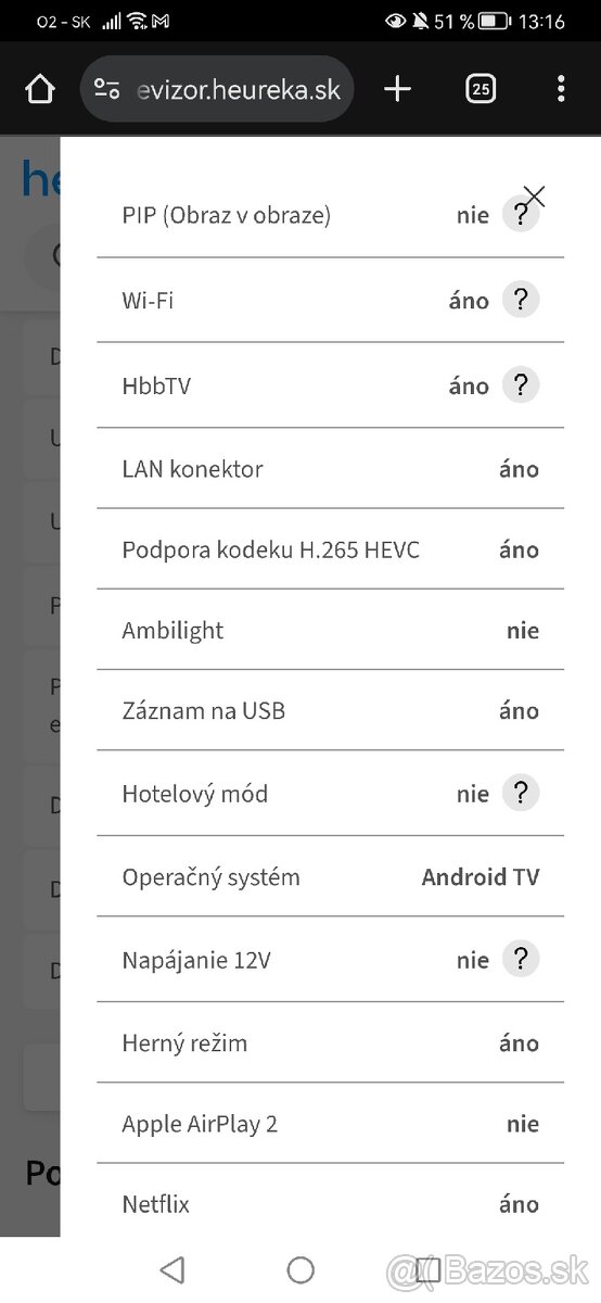 Panasonic 4K 58" - 3