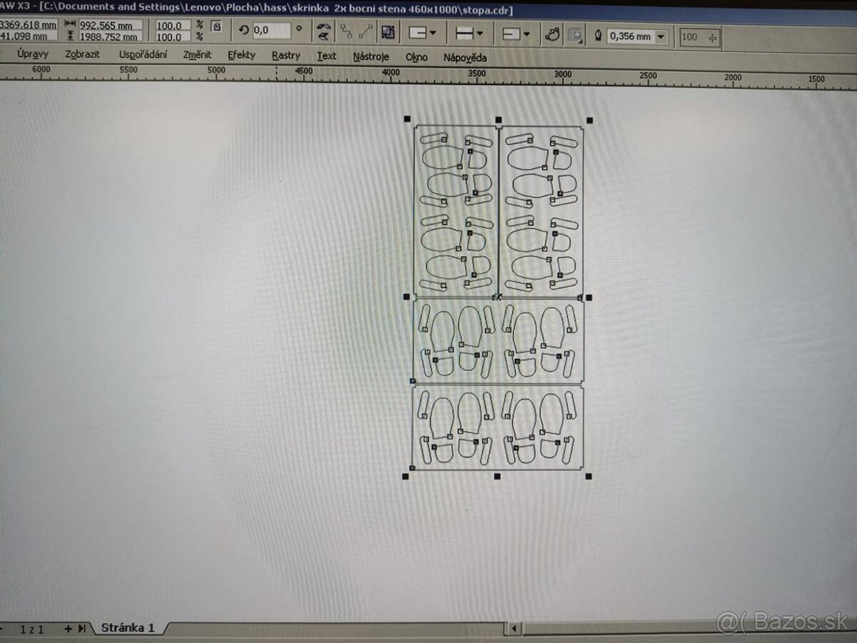 Plazmový řezací stroj Cybertronic 3000x1500 - 3