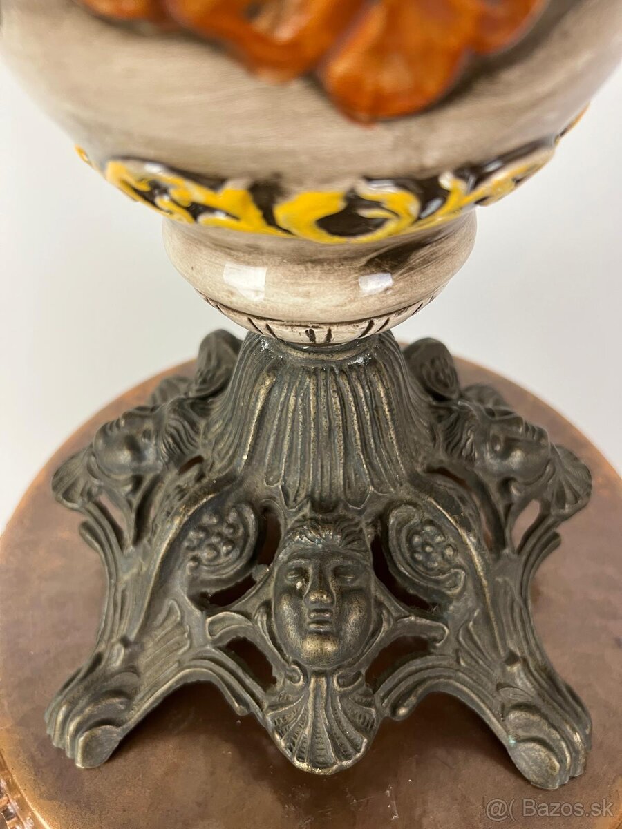 Stolova a petrolejka ako luster - 3