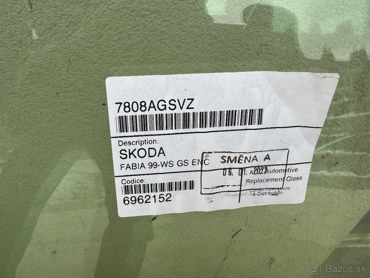 Čelne okno Fabia 2000-2007 - 3