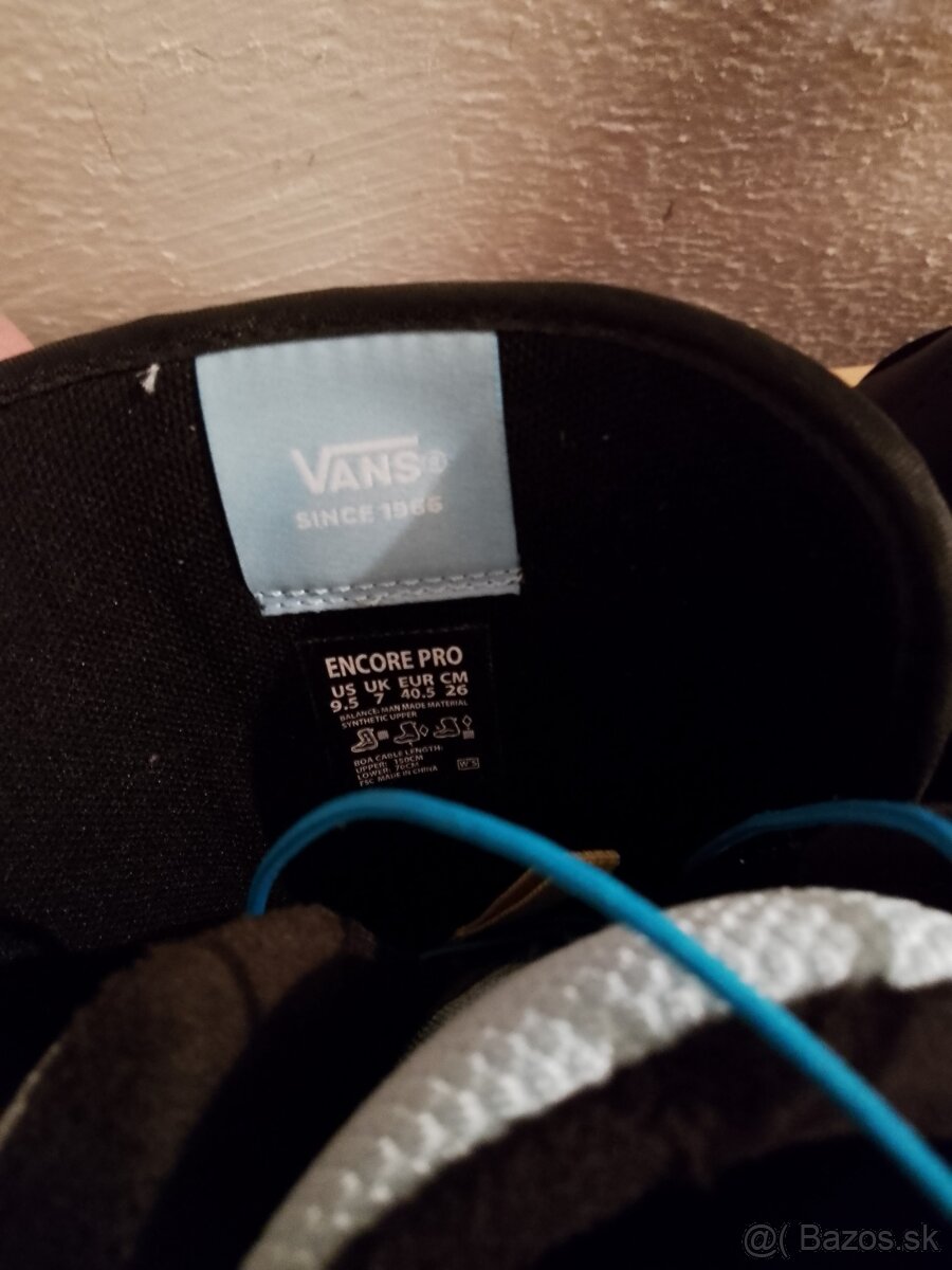 velkost 38 a 40 - VANS snowboardove topanky BOA - 3