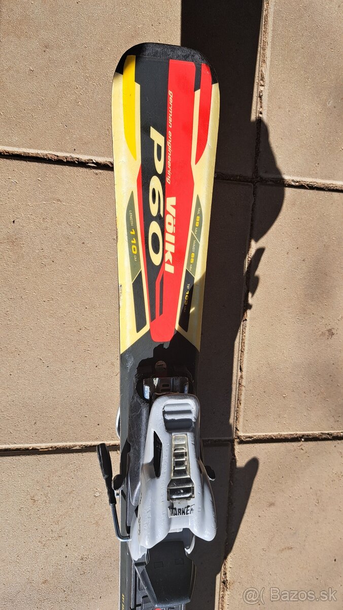 Detské lyže Völkl P60 110cm. - 3