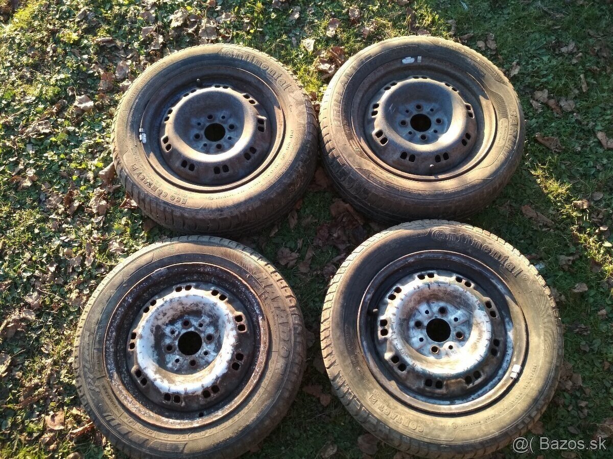 Plechové disky 4x98 r14, 5,5Jx14 - 3