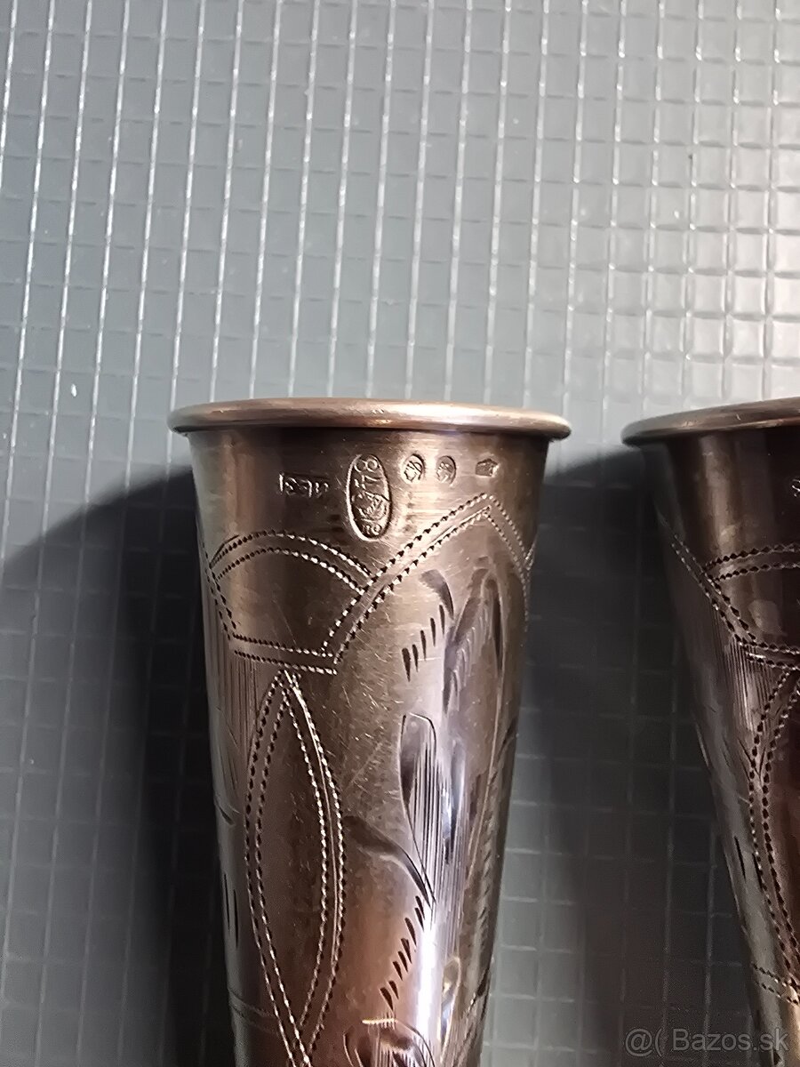 Strieborné poháriky 84 875/1000 - 3