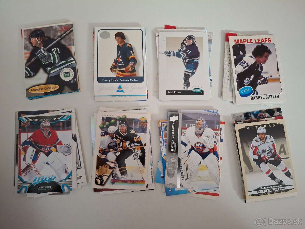 Hokejove karty,karticky - mix 200 ks - 3