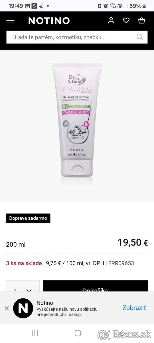 Maska na vlasy cesnakova - 3