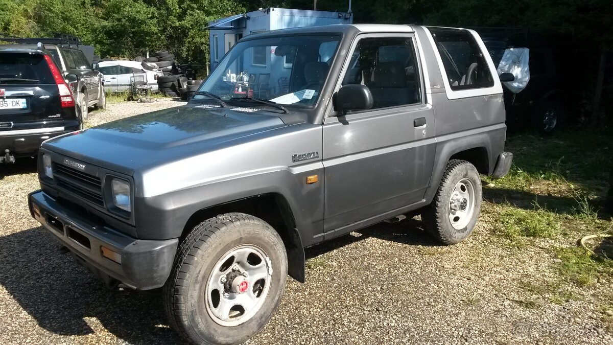 Daihastsu Feroza 1.6 benzin 4x4+redukcia+samozvor.difer