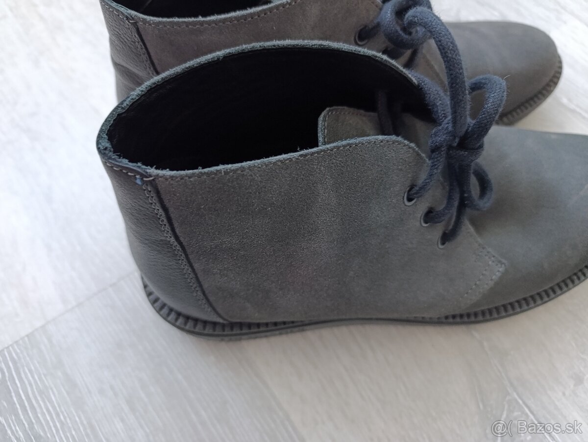 Pánske kožené topánky TRUSSARDI -veľ. 41 - 3