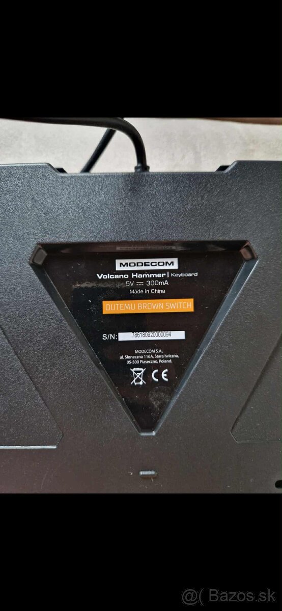 Podsvietená klávesnica - zn. Modecom Volcano Hammer - 3