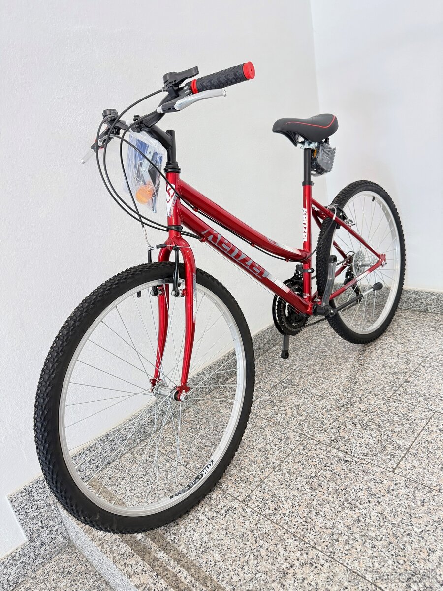 Kenzel COMPACT, 26, bicykel dámsky , veľ. 17, bordový - 3