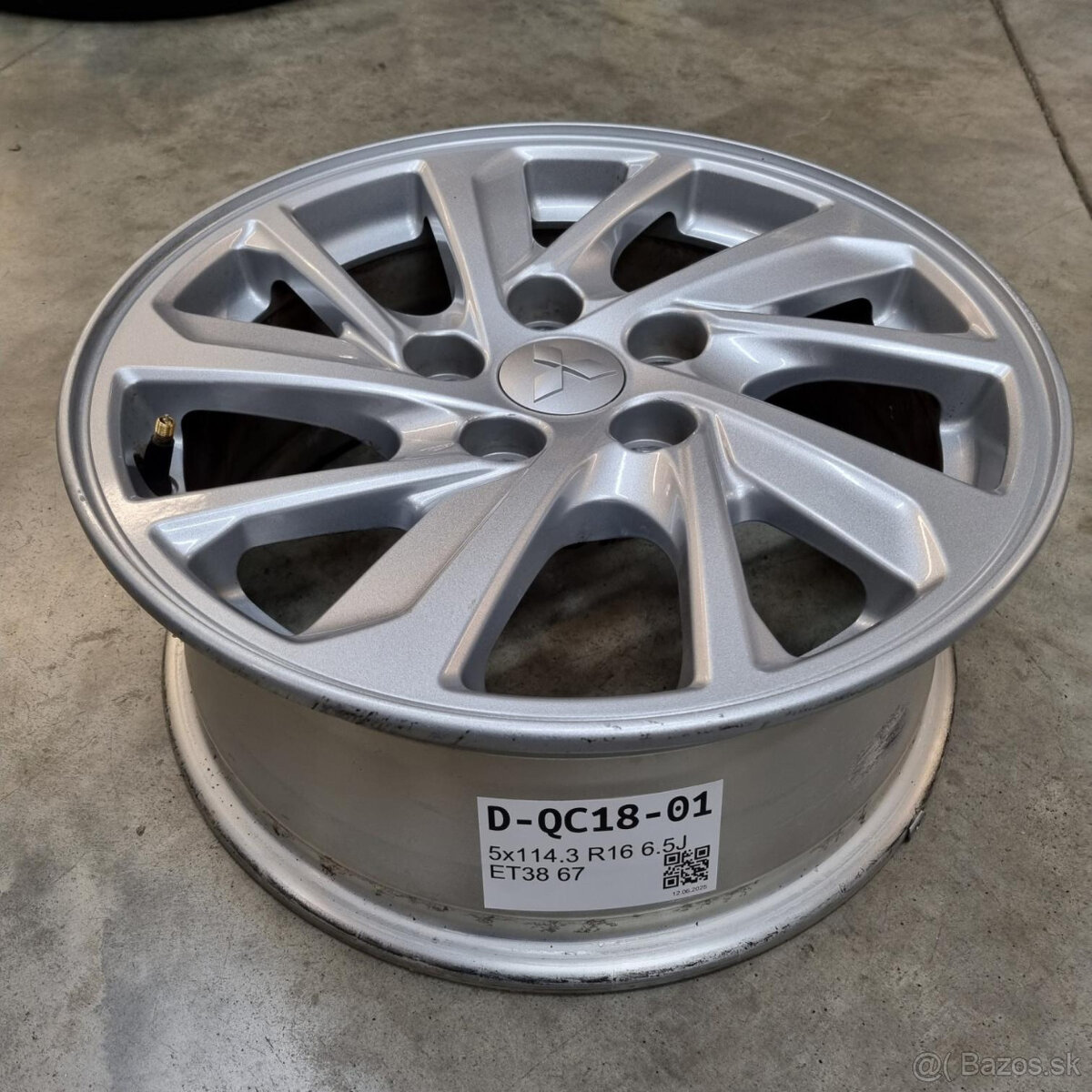 Hliníkové Mitsubishi disky 5x114.3 R16 6,5J ET38 - 3