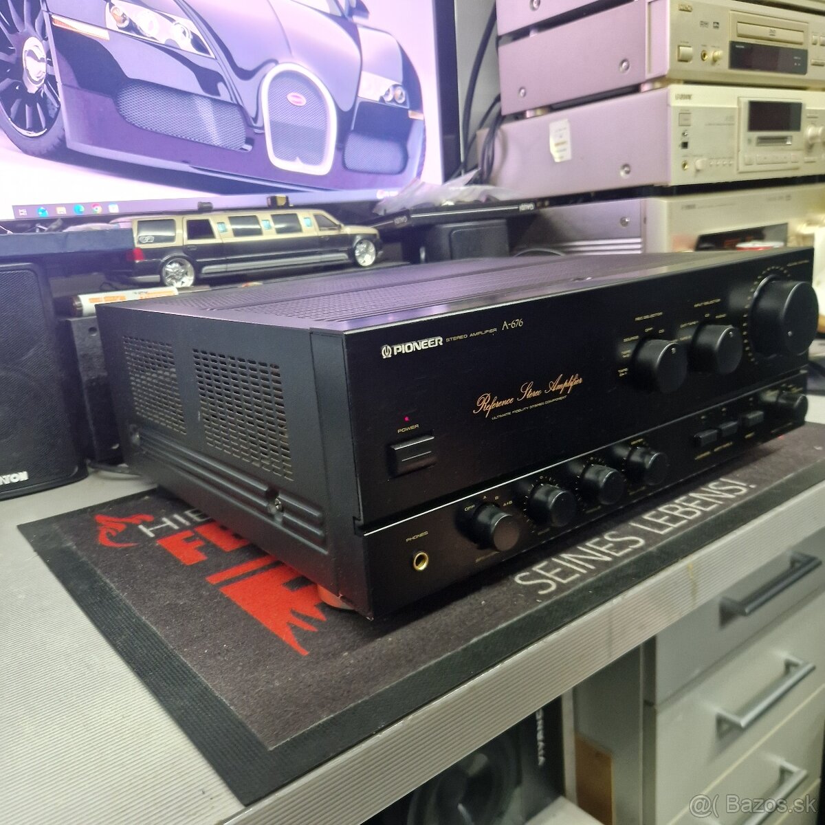 PIONEER A-676...integrovaný stereo zosilovač.. - 3