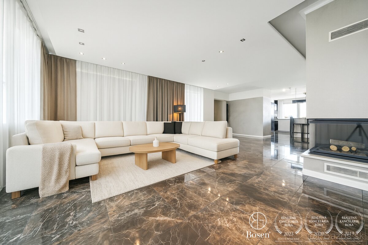 BOSEN | Výhľady, priestor, krb - 152 m2 plus terasa 102 m2, - 3