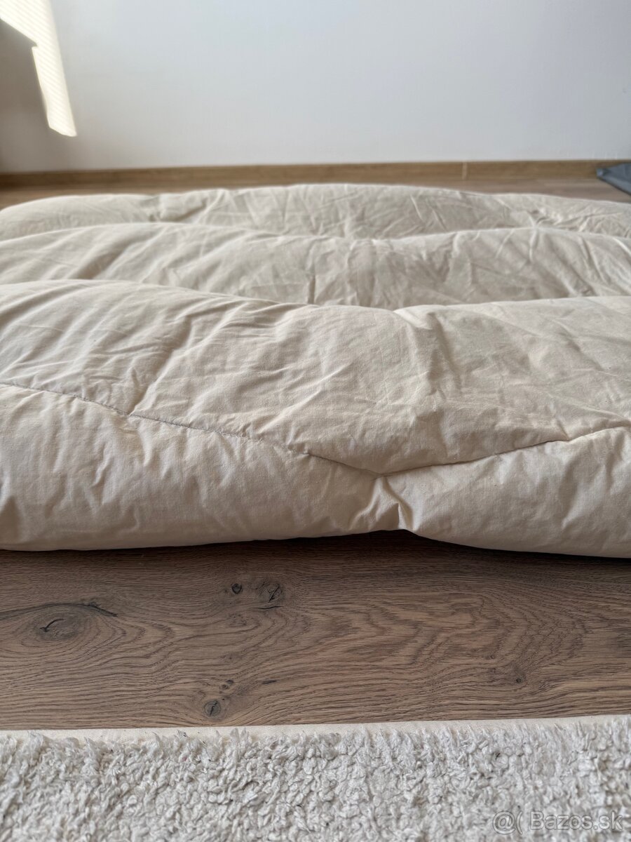 2× páperový paplón, ručná výroba z nesekaného páperia - 3