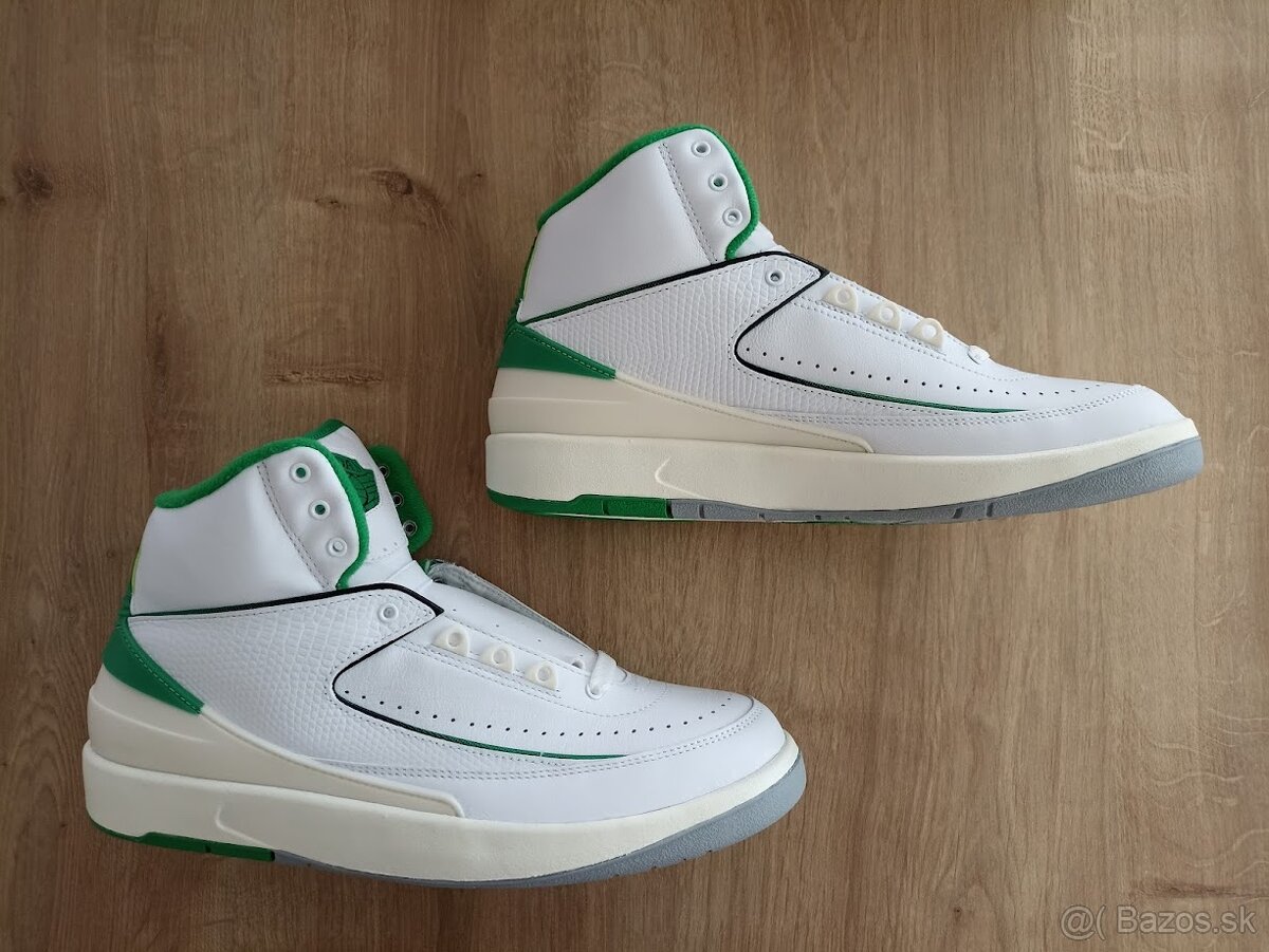 Nové pánske tenisky Nike Air Jordan 2 Retro Lucky Green - 3