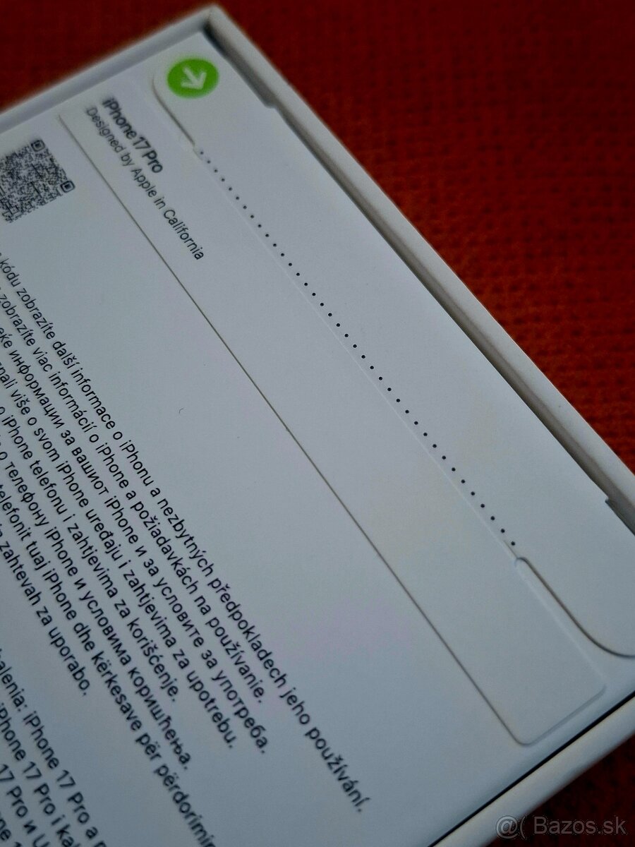 nerozbalený iPhone 17 pro 256gb - 3