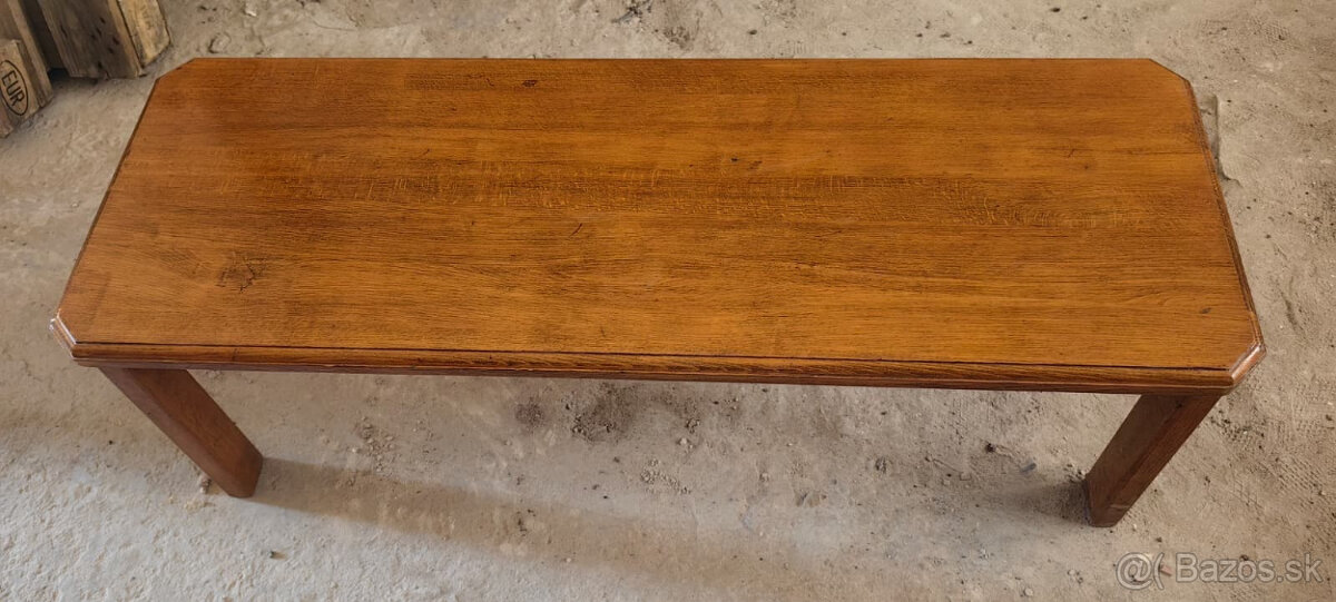 Predám drevený stôl s lavicami - 3