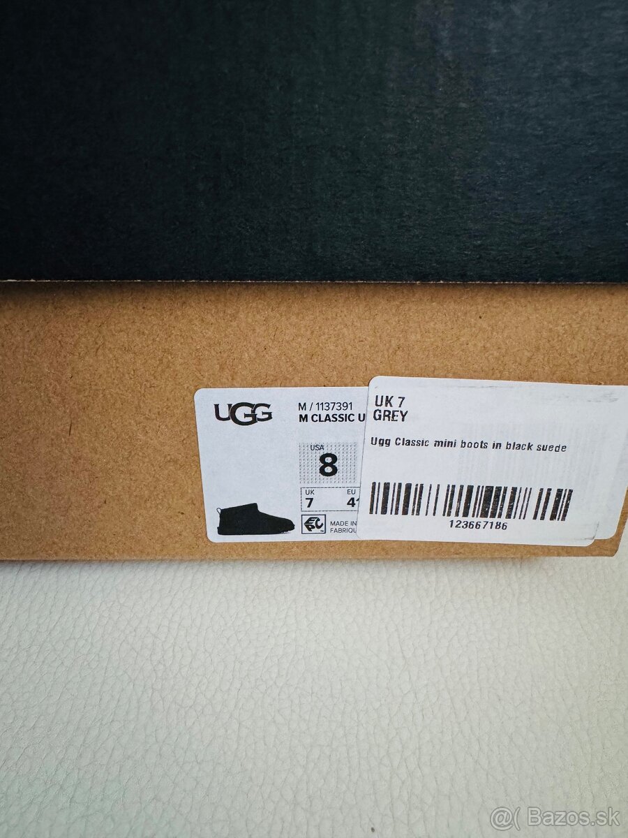 Papuce /slapky cizmy UGG s kozusinou na platforme - 3