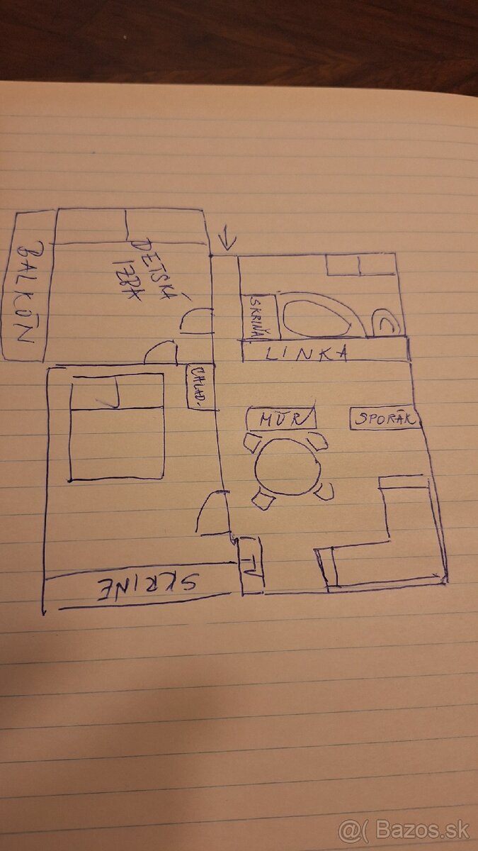 Predám 3 izbový byt - 3