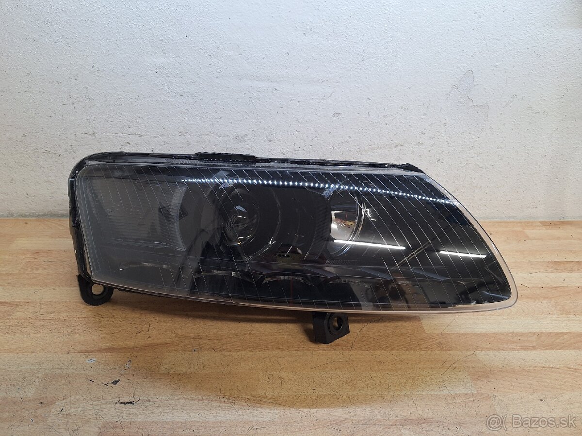 Bi-led svetlá audi A6 c6 facelift - 3