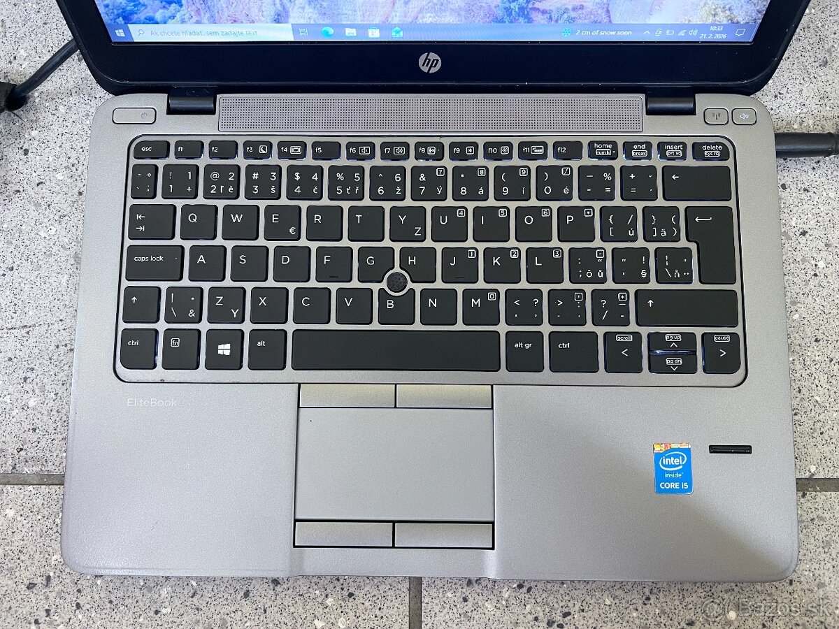 HP EliteBook 820 / i5 5200 / 8GB RAM / SSD + HDD / 12" - 3