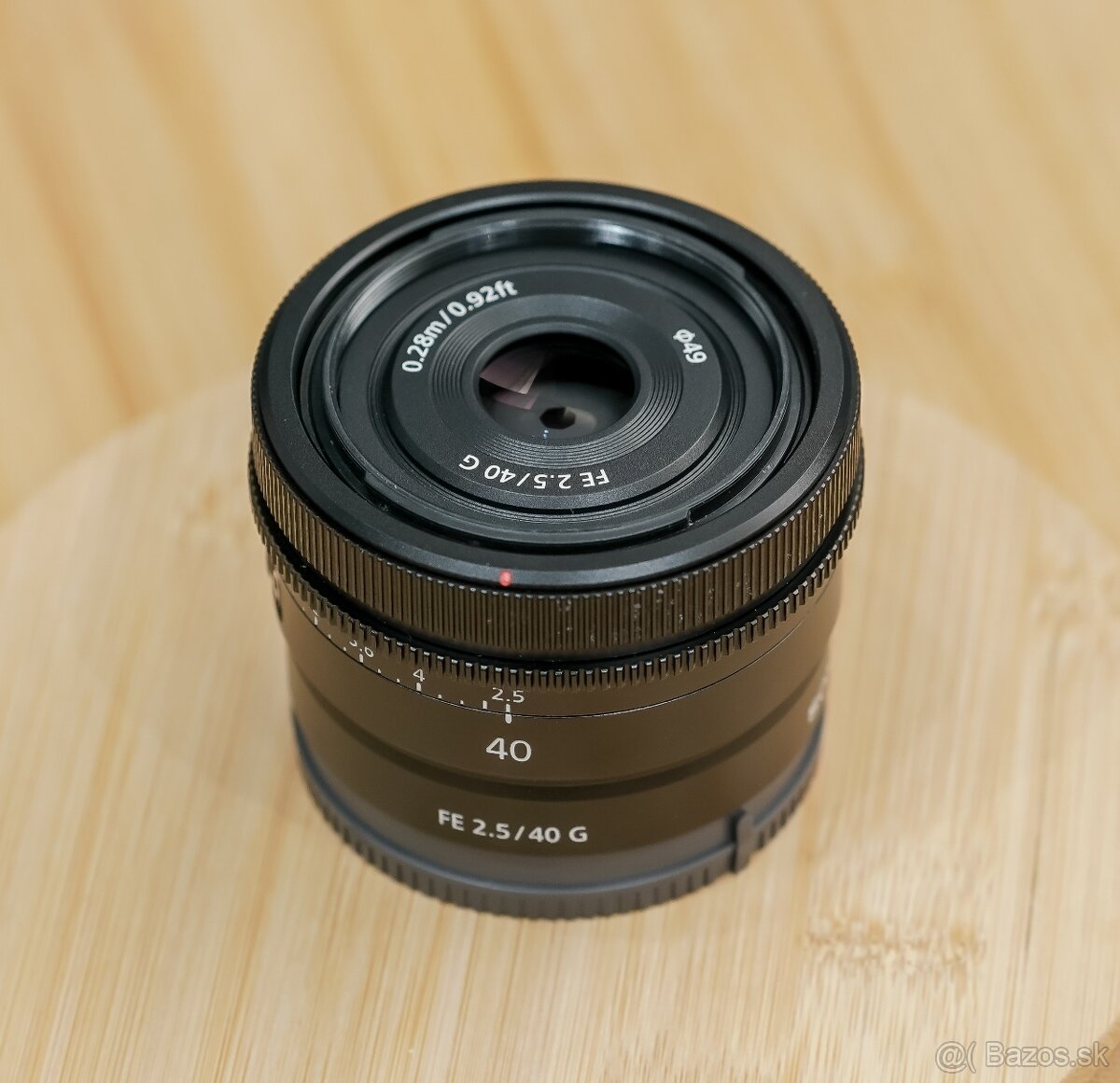 SONY FE 40mm f/2.5 G, top stav, v záruke - 3