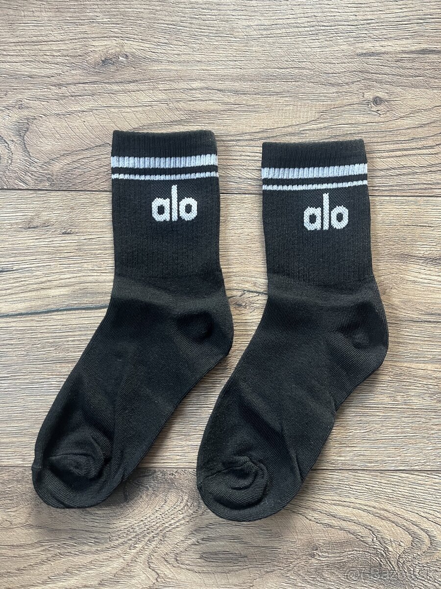 Damske ponozky zn. Alo,v ciernej a bielej farbe,37-41 - 3