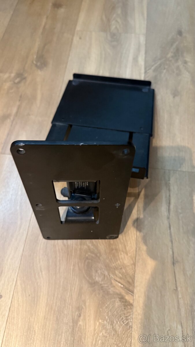 Predám - Reproduktorový držiak na stenu, čierny - 3