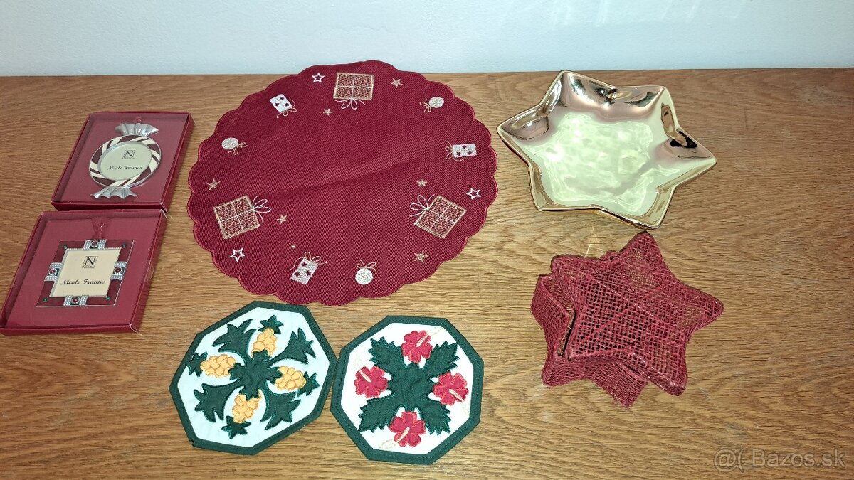 Vianočné dekorácie, predmety - 3