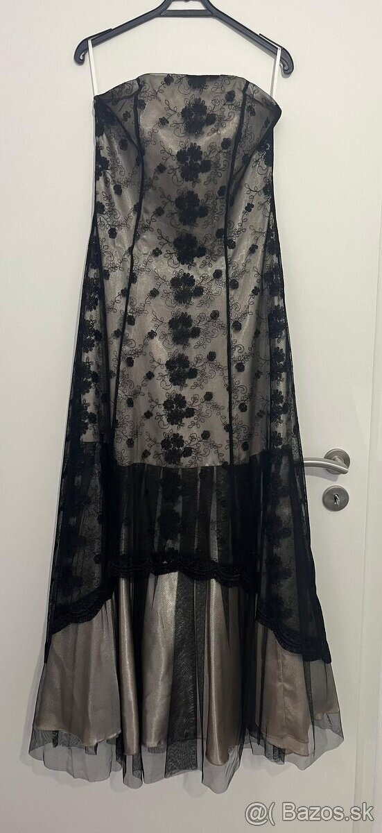 Plesové šaty zlate - 3