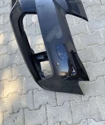 Predni naraznik audi a4 b8 07-12 cerny ostrik pdc - 3