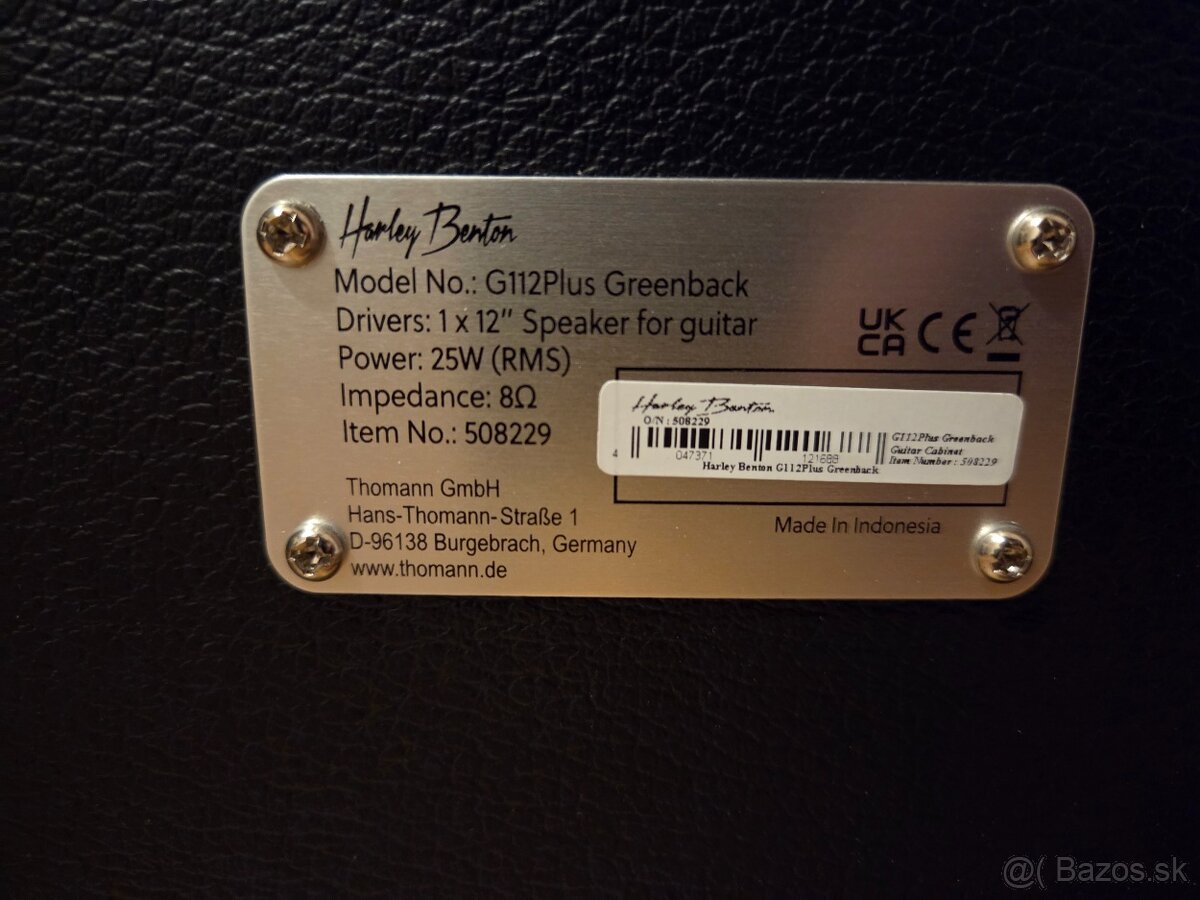 Harley Benton 112 prázdna bedna - 3
