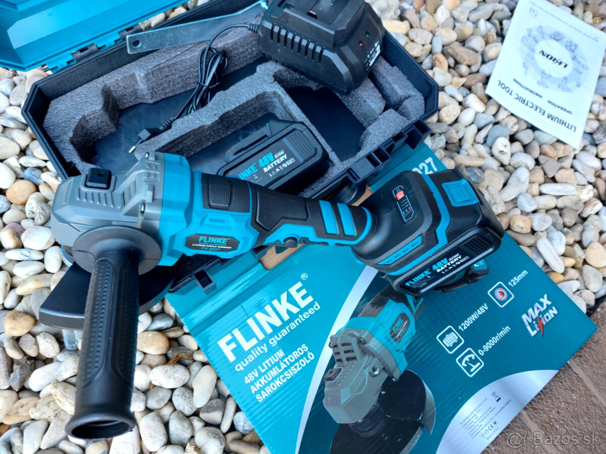 AKU flexa uhlová brúska 125mm 2x aku - 3